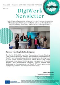 DigiWork – Second Newsletter is out now!